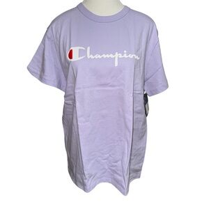 Men’s lilac logo tee